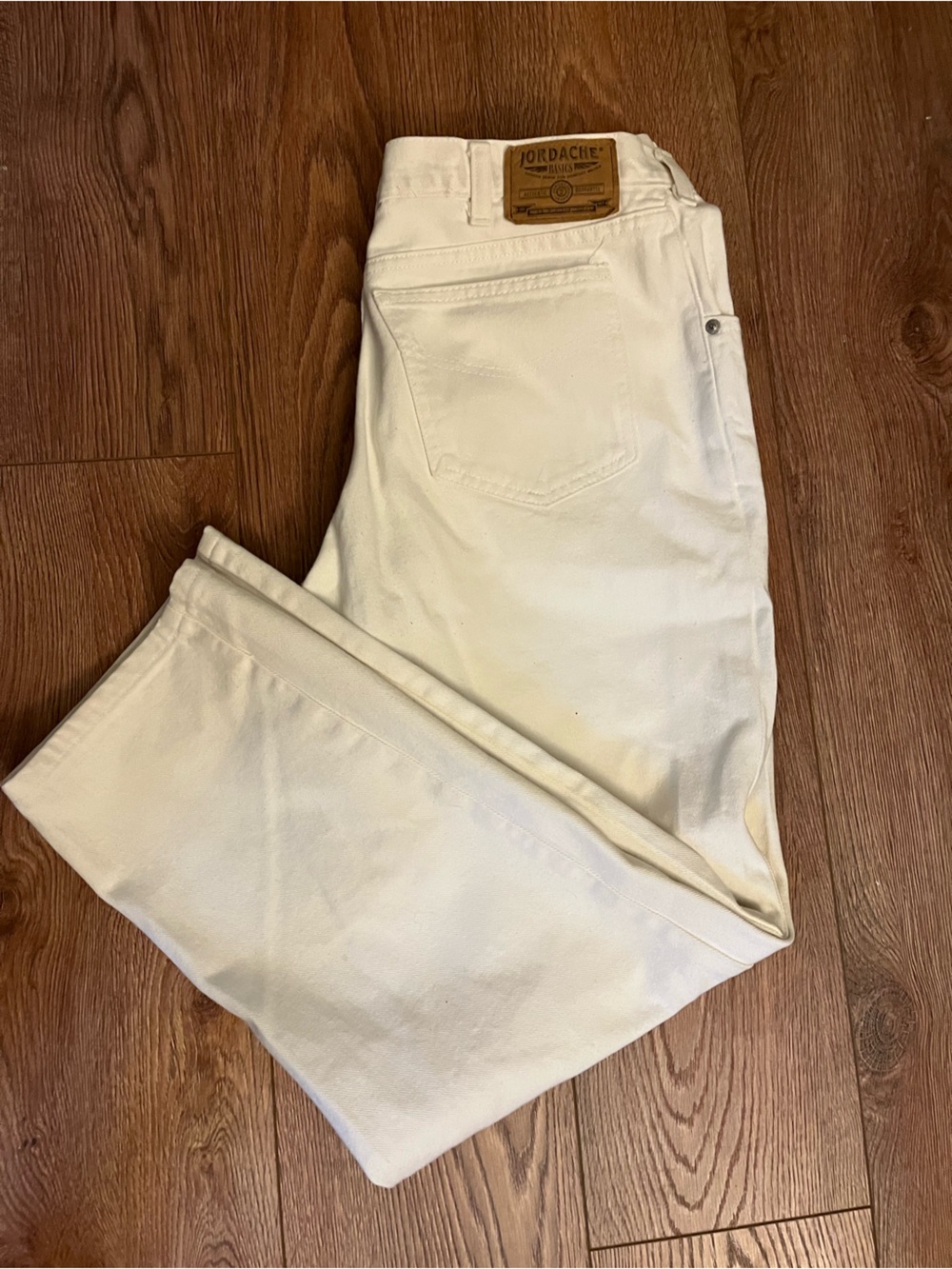 jordache white denim